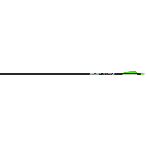 Beman ICS Hunter Classic Arrows with 4" Vanes (6 Pack), Black, 340 - Thumbnail 2