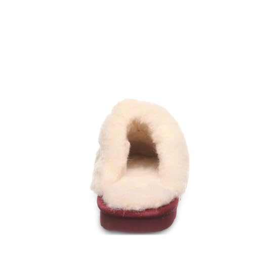 Image of BEARPAW Women's Loki Slip-On Slippers | Suede Upper | Comfortable Indoor & Outdoor Shoes for Women | Multiple Sizes & Colors