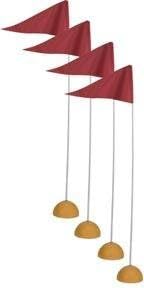 Universal Indoor-Outdoor Corner Flags
