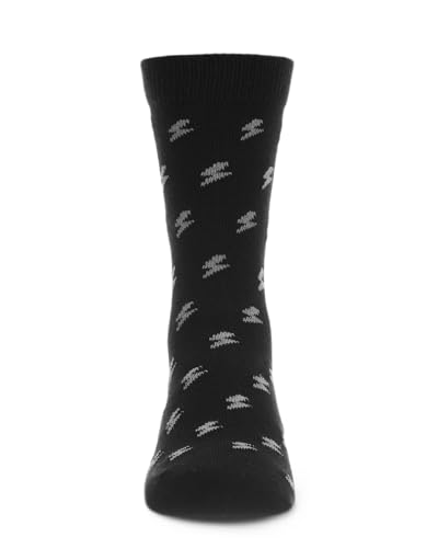 MeMoi Boys' Lightning Bolt Crew Socks2