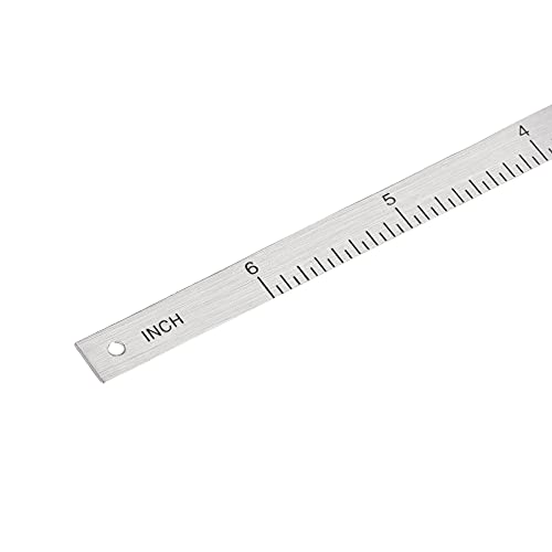 Regla adhesiva de 6 pulgadas con pista de aluminio miniatura 5