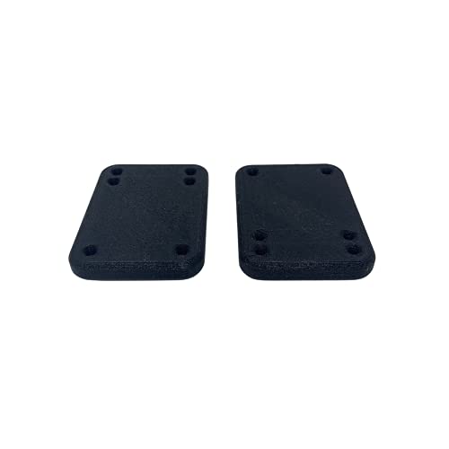 FRESHe Longboard/Skateboard 1/4 inch Premium Riser Shock Pads - Enhanced Riding Quality - Increased Shock Absorption