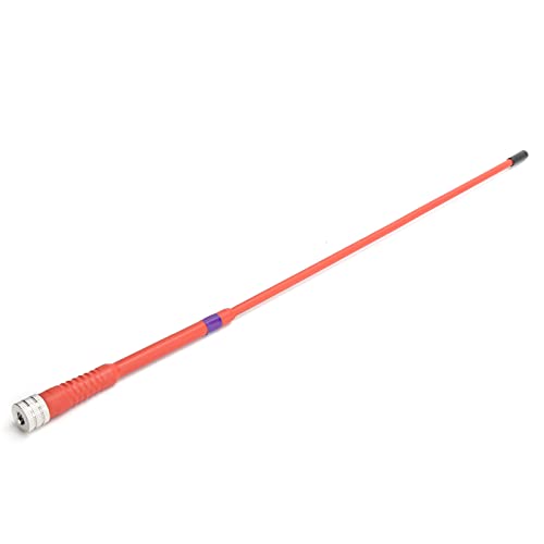 Facile da usare: l'antenna può aumentare efficacemente la portata del segnale che hai, la frequenza operativa è 136‑174 MHz.