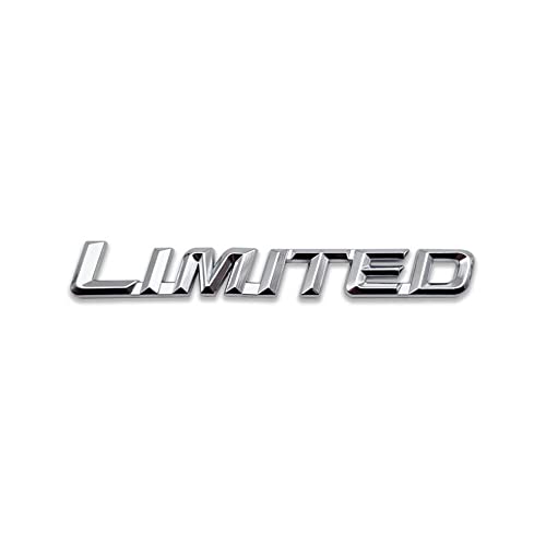 Chrome Metal Limited Edition Luxury Sport Car Emblem Badge Trunk Decal Sticker (1Pc) #TOP5