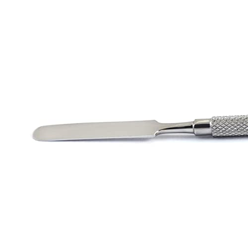 MEDSPO Professional Dental Carvers | Cement Spatula Stock Knife | Single Double End | Sculpting Wax Modeling Mixing | Lab Tools (Cement Spatula Double End)