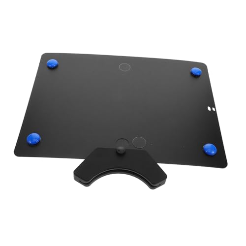 ibasenice Portable Music Stand For Trumpet Trombone Saxophone Sheet Music Holder Desktop Display Stand For Musicians Performances And Practice Black