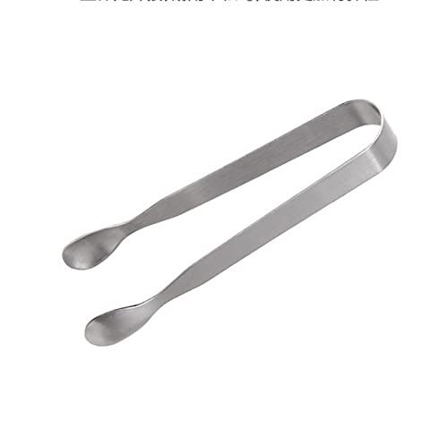 Kochzange Küchenzange aus Edelstahl, zum Braten, Kochen, Brot, Größe: 10,8 * 1,6 cm, hohe Temperaturbeständigkeit