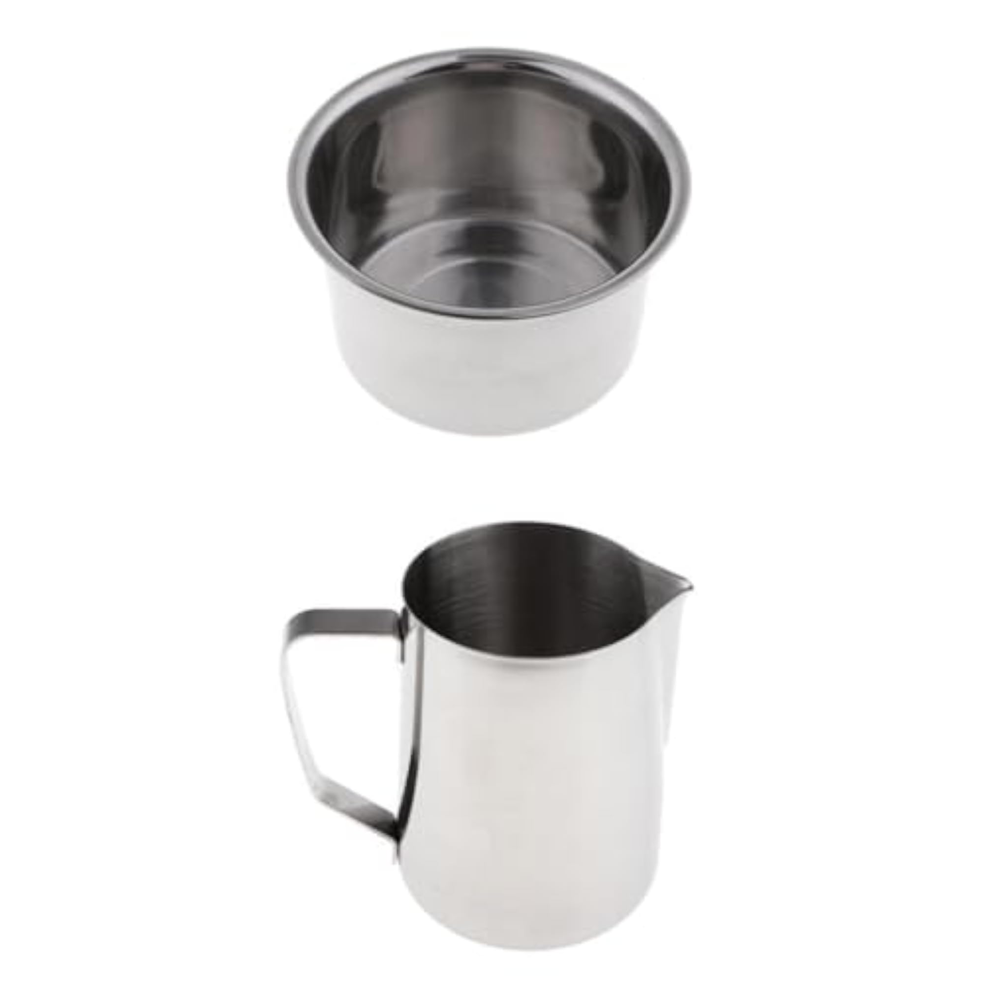 2 Pieces Stainless Steel Melting Candle Pot Spoon Set