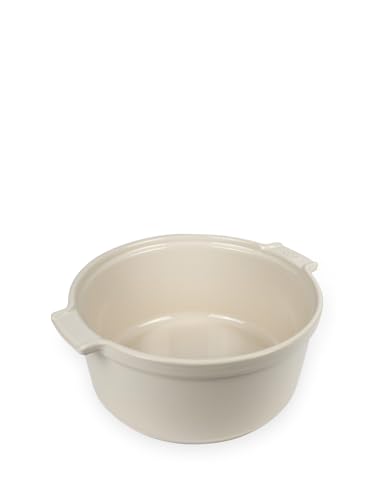 PEUGEOT - Moule à Soufflé En Céramique - 24 cm (anses comprises) - Diamètre : 22 cm x 8,5 cm - Contenance : 2,4 L - Garanti 10 Ans - Fabrication Française...