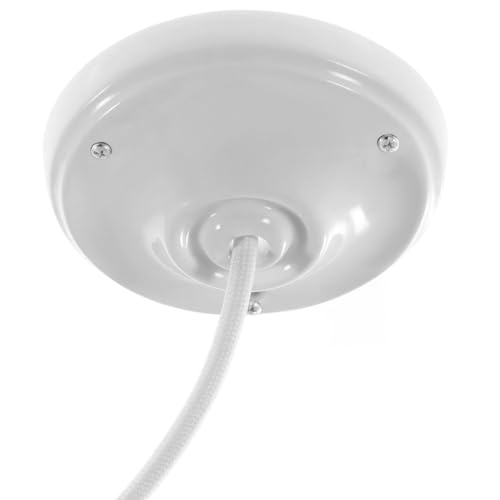 creative cables Kit Rosace en Porcelaine - Blanc