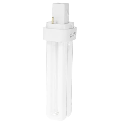 iplusmile 4piezas Bombillas Fluorescentes De Bombilla Enchufe De Pines Para Baño De Techo De Doble Tubo Para Iluminación