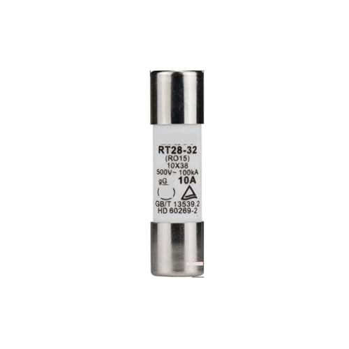 Fusible céramique RT28-32 20A contre les surcharges électriques, kit 10x38mm 500V