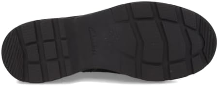 Clarks Women's Aveleigh Zip Warmlined Waterproof Fashion Boot, Black Waxy Suede, 8.5 | Image 6