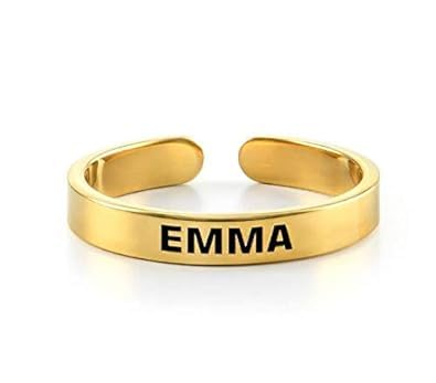 Antiquestreet Name Ring Customize Your Ring By Personalized Design Customize Gift (Bohemian) (B0CZDYNYDY) Amazon Price History, Amazon Price Tracker