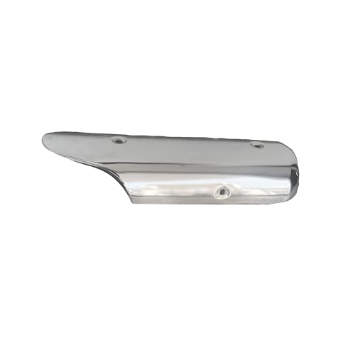 Image of EAZ Silencer Plate Cover for Royal Enfield Classic Standard Electra (Chrome,BS3 /BS4)