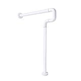 Barras de sujeción Barra de agarre para inodoro para ancianos discapacitados, manija antideslizante de seguridad en el baño, barras de asistencia para discapacitados de acero inoxidable en forma