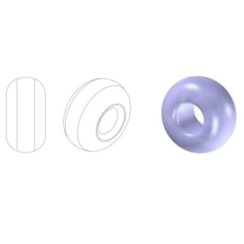 10/0 46102 Preciosa Czech Glass Seed Beads Rocailles Opaque Shiny White. Packing 2250 pcs. Weight 25 Grams. Beads Size 2.3 mm. for Beading, Embroidery and Making Jewelry. - Image 3