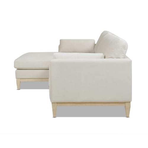 Jennifer Taylor Home Knox 89" Modern Farmhouse Reversible Chaise Sectional Sofa