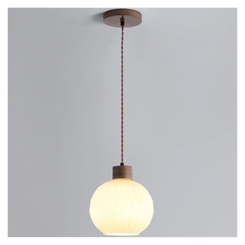 Lumière kxtmm avec lampe suspendue en verre réglable contre la pénombre