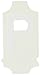 Brady 5040-P, Quik-Align Labels, 1" Height, White, Legend "P" (10 per Package)