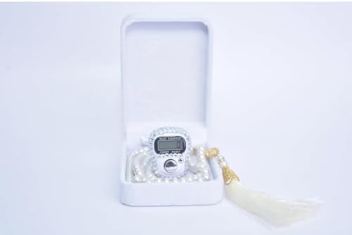 Image of Luxury Gifts Beads Prayer Tasbeeh with Digital Tally Counter Tasbih Gift Set (Random Colour)
