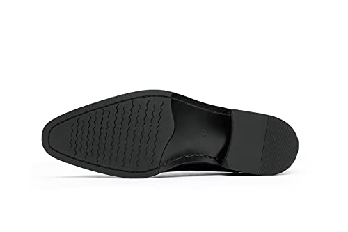 DESAI Men’s Dress Shoes with Genuine Leather in Classic Formal Oxford Leather Shoes for Men3