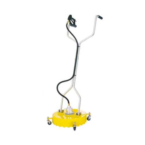 B E Pressure 85.403.011 Whirl-A-Way with Casters, 4000 psi, 180 Degree F Temperature, 8.0 GPM, 20", Yellow