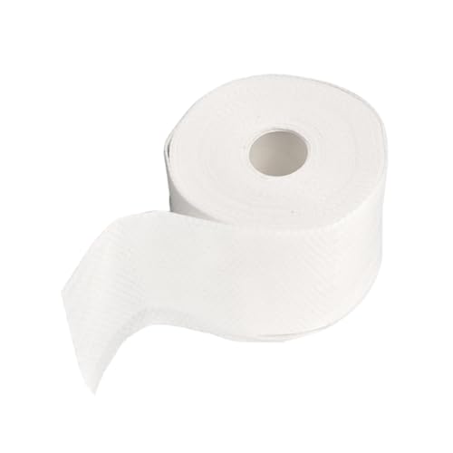 SOPOTUTU 1 rollo Paño Desechable de Tela No Tejida Doble Rejilla para Limpieza Accesorios de para Maquillaje y