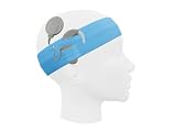 SmartEAR Fascia universale per impianto cocleare, Azzurro, M