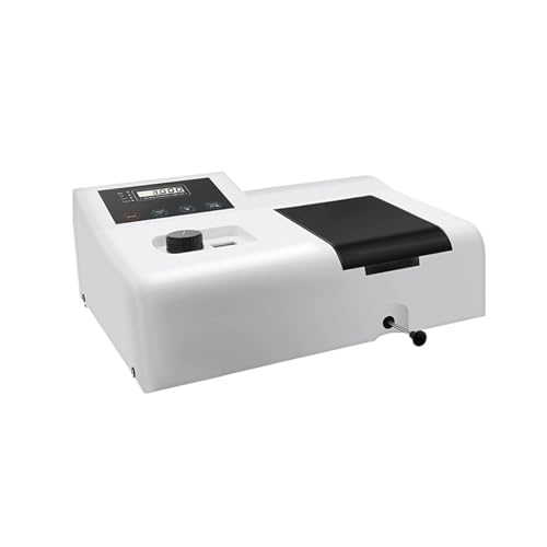 Espectrofotómetro portátil de 350-1020 nm para experimentos ópticos, herramienta de medición de alta precisión, ideal para investigación científica y análisis de laboratorio