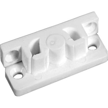 17x25 mm Plastik Sineklik ÇıtÇıt 5 Adet - Beyaz Renk Pencere ve Kapı Sinekliği Yedek Parçası - Dayanıklı Plastik Sineklik Tamir Takımı Aksesuarları - Kolay Montaj Sineklik ÇıtÇıt