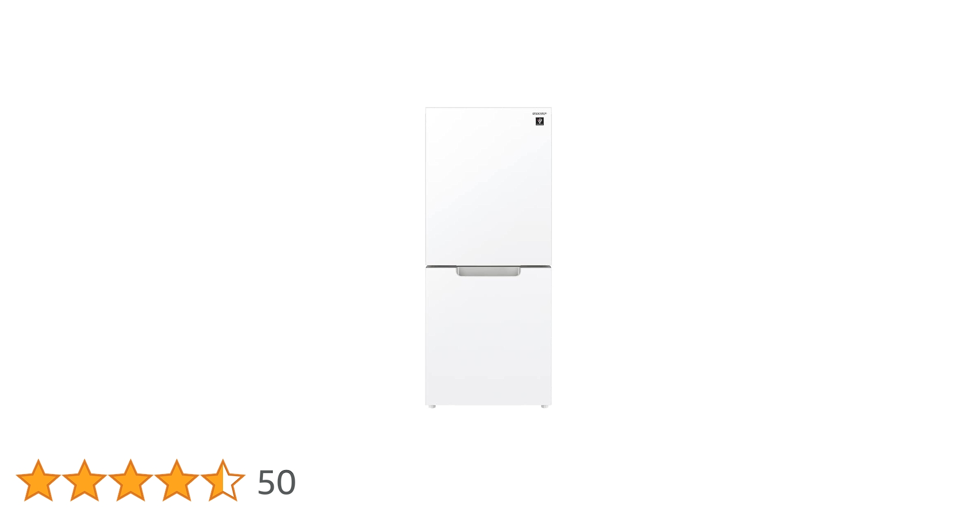 Amazon | シャープ SHARP ガラスドア 冷蔵庫 (幅49.5cm) 152L SJ-GD15J