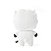 BT21 RJ Character Cute Mini Plush Stuffed Animal Toy Pillow Room Décor, White