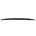 IKON MOTORSPORTS, Trunk Spoiler Compatible with 2010-2014 Ford Mustang, Factory Style ABS Matte Black Flush Mount Trunk Boot Lip Spoiler Wing Deck Lid Available, 2011 2012 2013