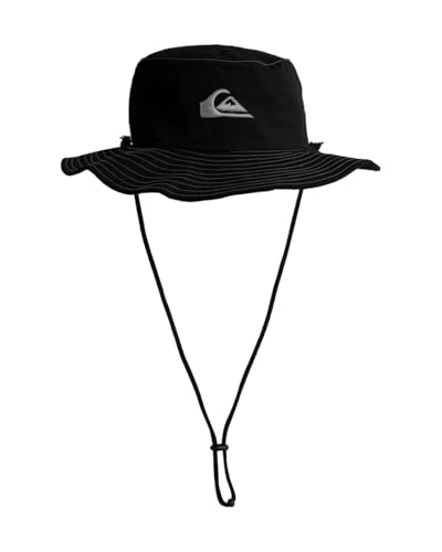 Quiksilver Homme Bushmaster Chapeau, Noir, S-M EU