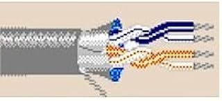 1419A 24 AWG 2P Stranded Overall Shielded Computer Cable for Low-Cap EIA RS-232 RS-422 CM - Chrome Belden (1000FT)