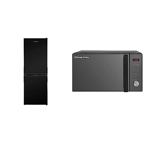 Russell Hobbs Low Frost Black 60/40 Fridge...