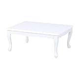 折れ脚テーブル ホワイト 幅 80cm / テーブル 収納 リビング収納 ホワイト 白 白家具 姫系 可愛い 大人可愛い