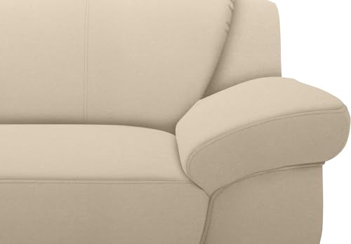DOMO. collection Panama 2 Sitzer, Sofa, 2er Couch, Garnitur, 3-2-1, beige, 159 cm