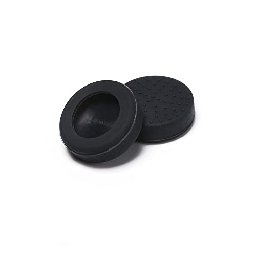 Image of 6Pcs Joystick Grip Cover Protective Sleeve for PSV Analog Controller Replacement Parts (Black)