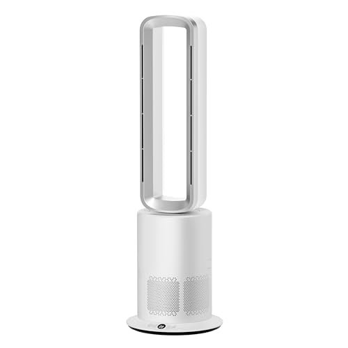 Eduzita TP09Pro 3-in-1 Turmventilator - Luftreiniger, Heiz- & Kühlfunktion, 10 Kühl- & 3 Heizstufen, Fernbedienung & LED Touch-Bedienung, Leiser &...