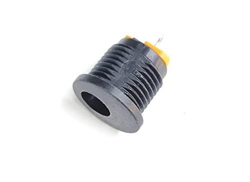 Image of 50 Pcs 12V 3A 5.5 x 2.1mm Plastic Female Socket Female Jack Screw Nut Panel Mount Connector DC Pin Female Socket or Multipule Application