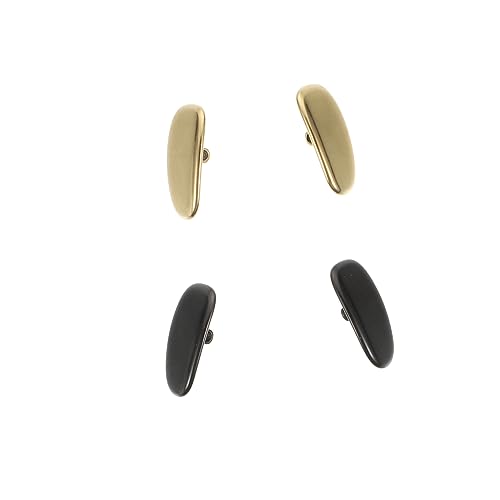 SHINEOFI 2piezas Almohadillas Nasales De Titanio Almohadillas Antideslizantes Para Gafas Parche Nasal Accesorio Nasal Reducción De Presión