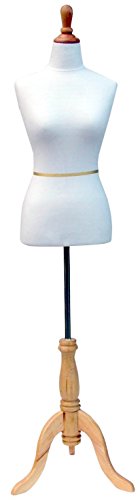 New Female Jersey Dress Form with Base & Necktop