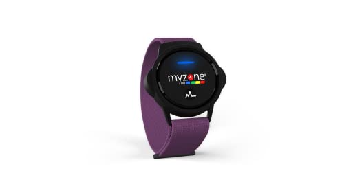 Myzone MZ Switch Replacement Arm & Wrist Straps (Purple)