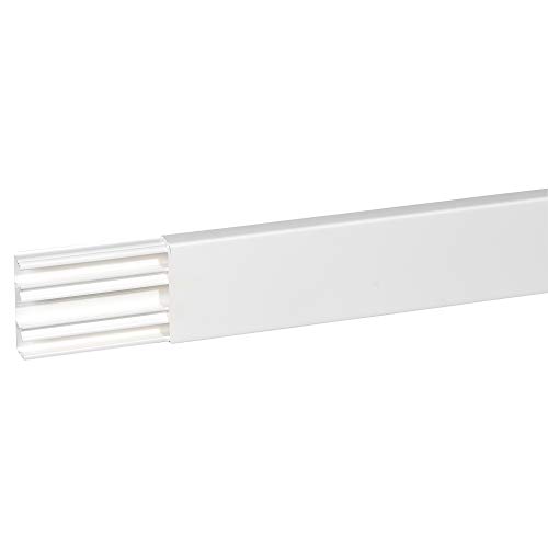 Moulure 3 Compartiments Legrand 030033 finition DLPlus blanche pour rénovation soignée