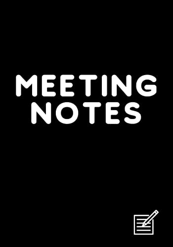 Quadrant Method Note Taking Notebook - Efficient Meeting Notes Summary
