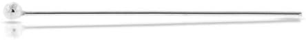 Sterling Silver 28 Gauge 1.5 Ballpin - 20pcs (6378)/1