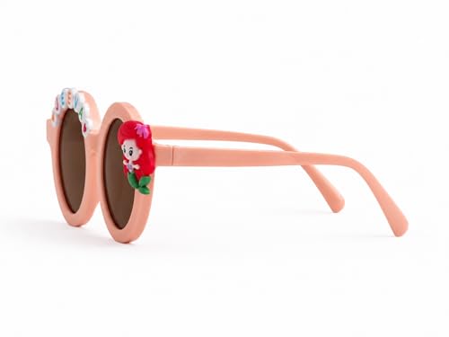 Image of PLAS ART STUDIO Customised round sunglasses Kids Sunglasses Get Kids Name on Frame For Girls & Boys. (Recommended Age 2+)