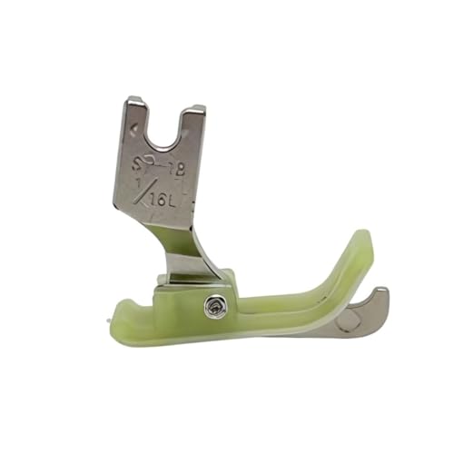 Pé Calcador Pesponto Teflon Lado Esquerdo C. Guia Reta Industrial 1,5mm - [TSP-18L 1/16]